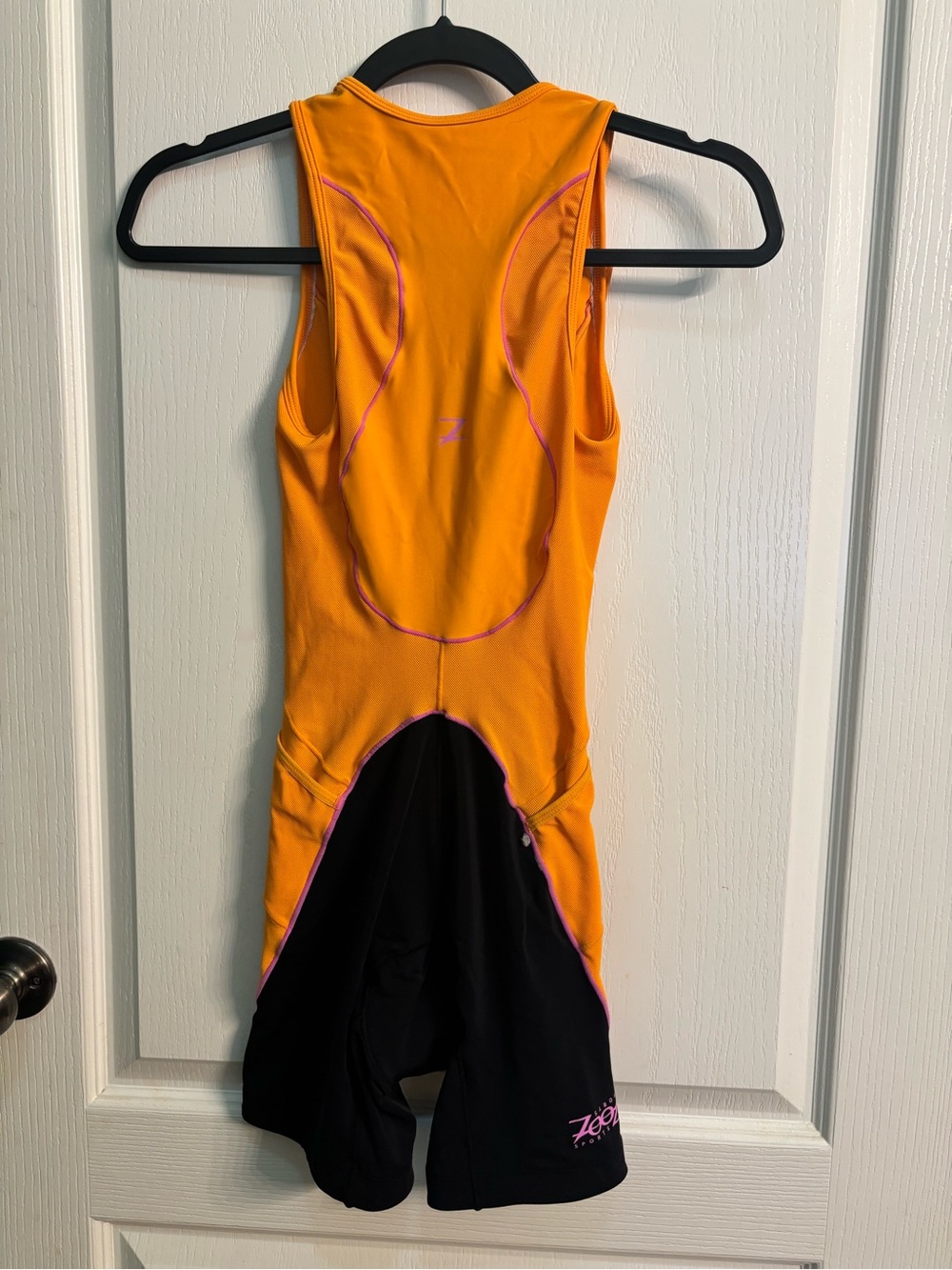 Zoot Women's Orange and Black Tri Suit - Picture 7 of 11